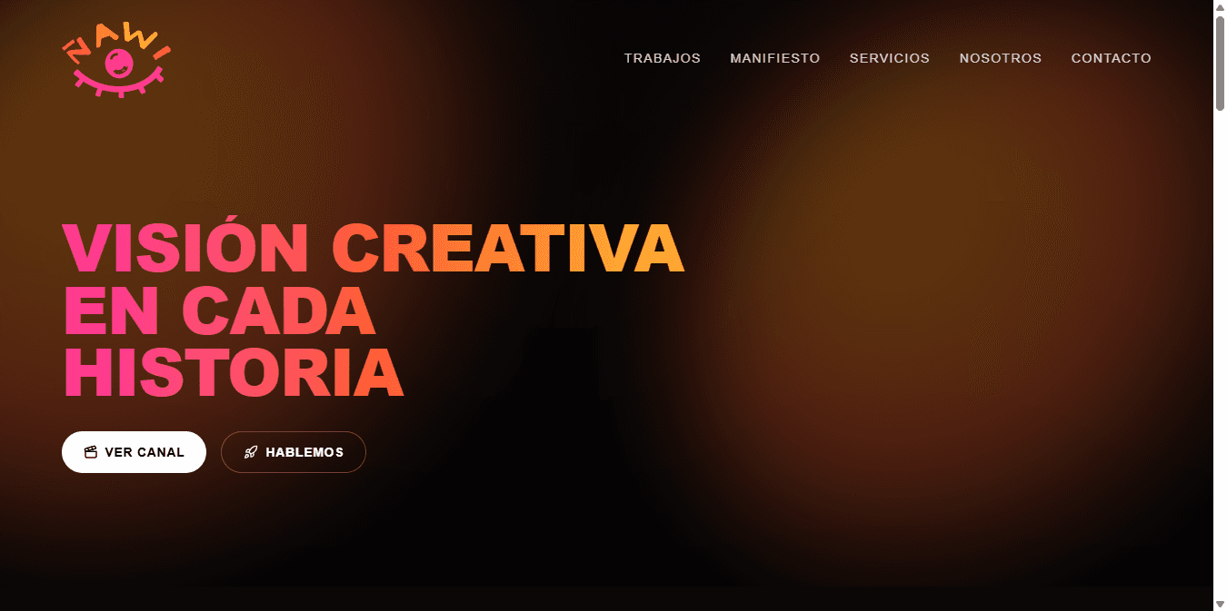 Diseño web para productora audiovisual: el caso de Ñawi Producciones