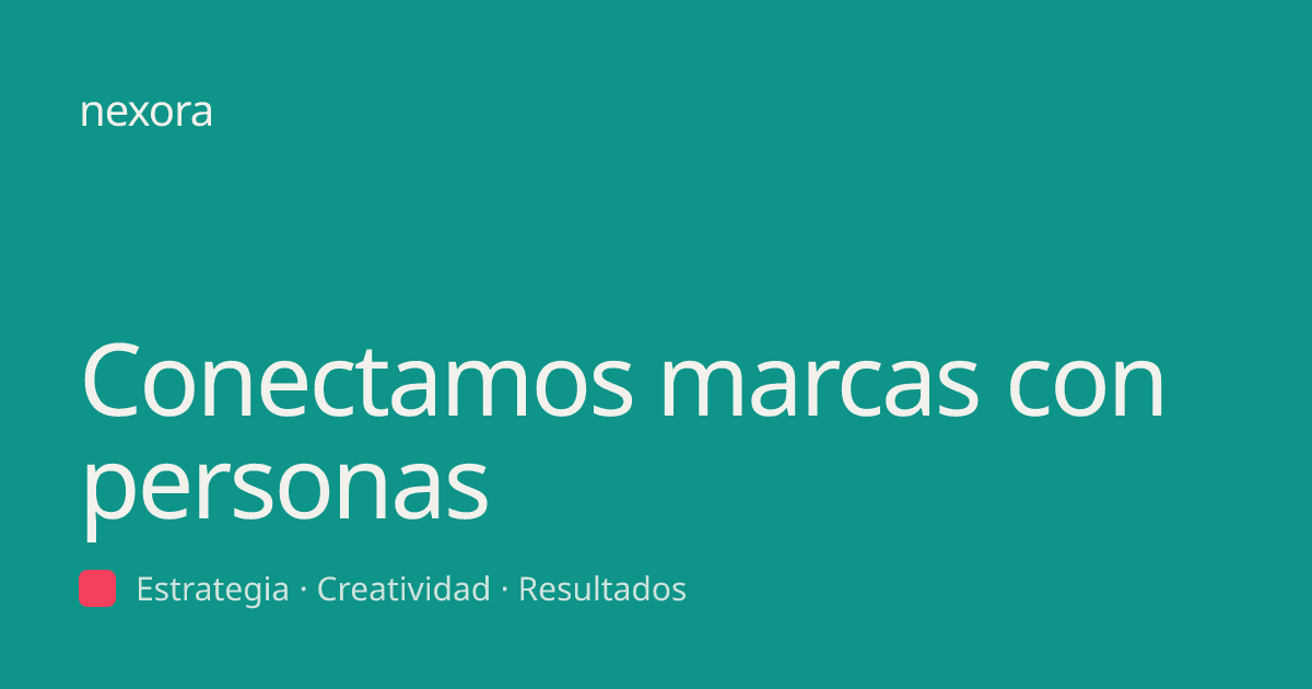 Captura de pantalla del proyecto: Nexora