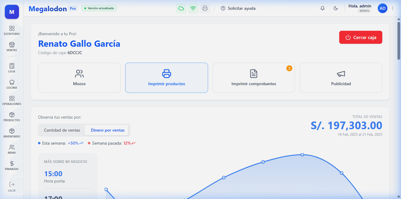 Megalodon Pro: cómo construimos un ERP completo para restaurantes con Next.js